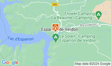 Kaart Esparron-de-Verdon Huis 87209