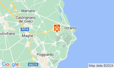 Kaart Otranto Appartement 115844