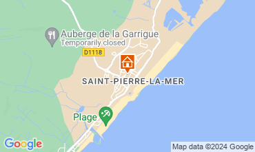 Kaart Saint Pierre la Mer Villa 118321