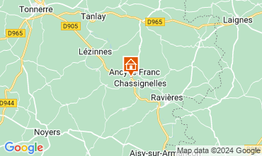 Kaart Ancy-le-Franc Huis 128781