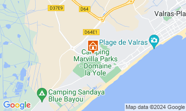 Kaart Valras-Plage (strand) Villa 114999