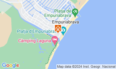 Kaart Empuriabrava Appartement 124514