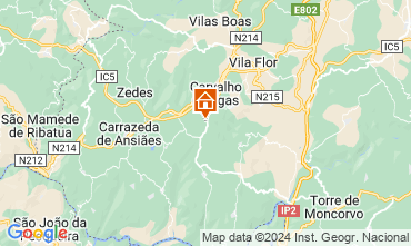Kaart Vila Flor Vakantiehuis 63161