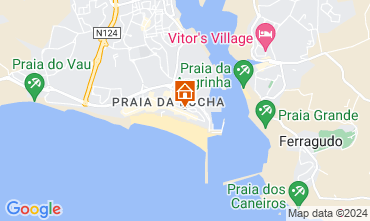 Kaart Praia da Rocha Appartement 65069