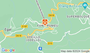 Kaart Font Romeu Appartement 69937