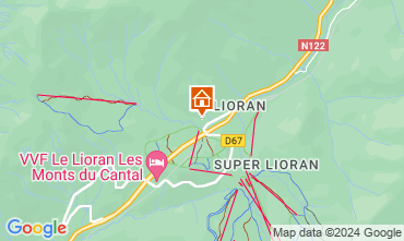 Kaart Le Lioran Studio 128001