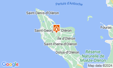 Kaart Saint Pierre d'Olron Stacaravan 6884
