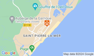 Kaart Saint Pierre la Mer Appartement 76471