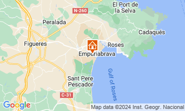 Kaart Empuriabrava Huis 128906