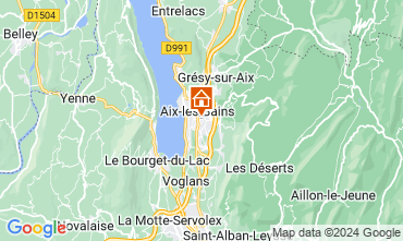 Kaart Aix Les Bains Appartement 118605