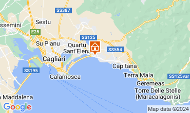 Kaart Cagliari Appartement 102637