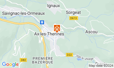 Kaart Ax Les Thermes Huis 108174