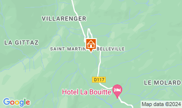 Kaart Saint Martin de Belleville Appartement 26634