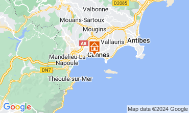 Kaart Cannes Appartement 66651