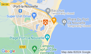 Kaart Port La Nouvelle Huis 128569