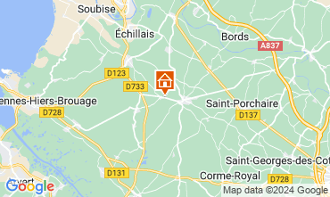 Kaart Rochefort sur Mer Appartement 121468
