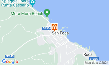 Kaart San Foca Appartement 70734