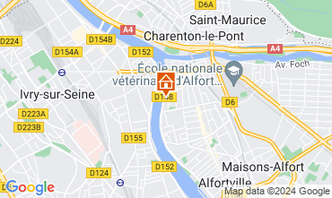 Kaart PARIJS Appartement 13776