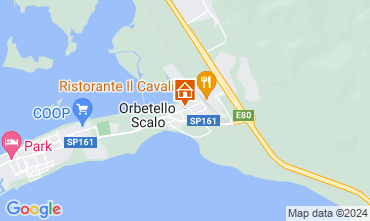 Kaart Orbetello Appartement 126027