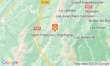 Kaart Saint Franois Longchamp Chalet 107261