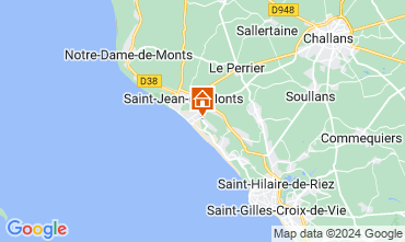 Kaart Saint Jean de Monts Huis 9433