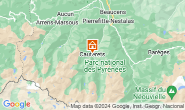 Kaart Cauterets Appartement 15298