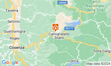 Kaart Camigliatello silano Chalet 74943