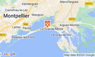 Kaart La Grande Motte Appartement 128806