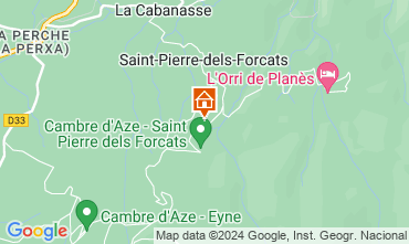 Kaart Bolqure Pyrenes 2000 Chalet 128141