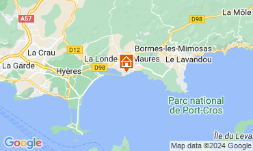 Kaart La Londe-les-Maures Appartement 123525