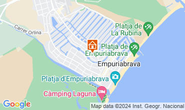 Kaart Empuriabrava Villa 117700