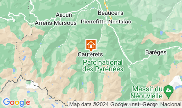 Kaart Cauterets Appartement 26451