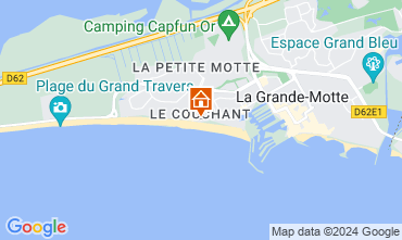 Kaart La Grande Motte Appartement 44888