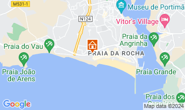 Kaart Praia da Rocha Appartement 125325