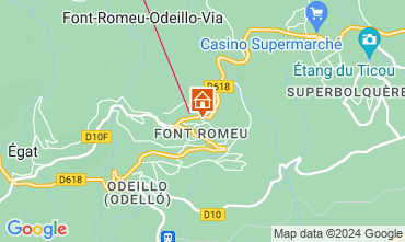 Kaart Font Romeu Appartement 80067