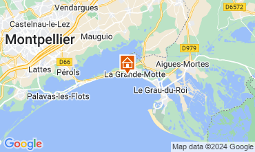 Kaart La Grande Motte Appartement 102454