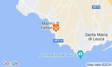 Kaart Santa Maria di Leuca Villa 64390