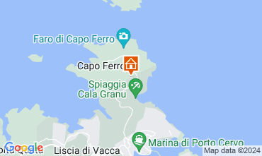 Kaart Porto Cervo Villa 125078