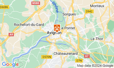 Kaart Avignon Studio 102312