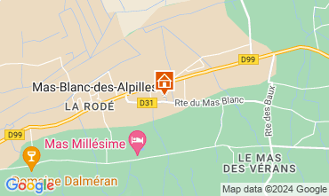 Kaart Saint Rmy de Provence Villa 123155