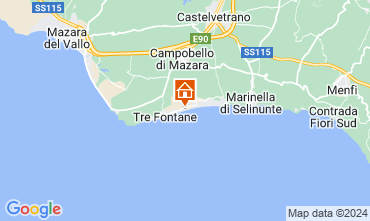 Kaart Tre Fontane Villa 101711
