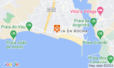 Kaart Praia da Rocha Appartement 115073