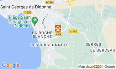 Kaart Saint Georges de Didonne Appartement 22212
