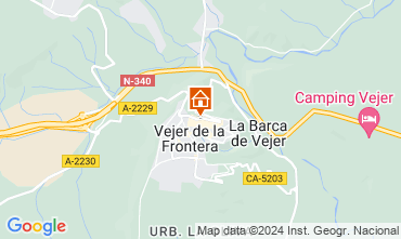 Kaart Vejer de la Frontera Bijzondere woning 127942