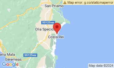 Kaart Costa Rei Villa 128577