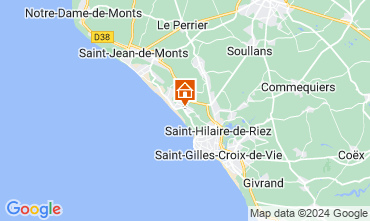 Kaart Saint Hilaire de Riez Huis 78429