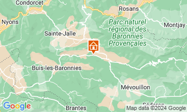 Kaart Buis les Baronnies Huis 123625