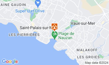 Kaart Saint Palais sur Mer Appartement 87794