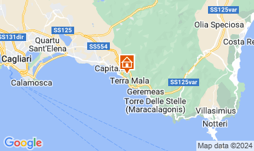 Kaart Cagliari Huis 93761