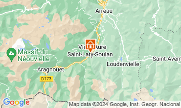 Kaart Saint Lary Soulan Chalet 102168